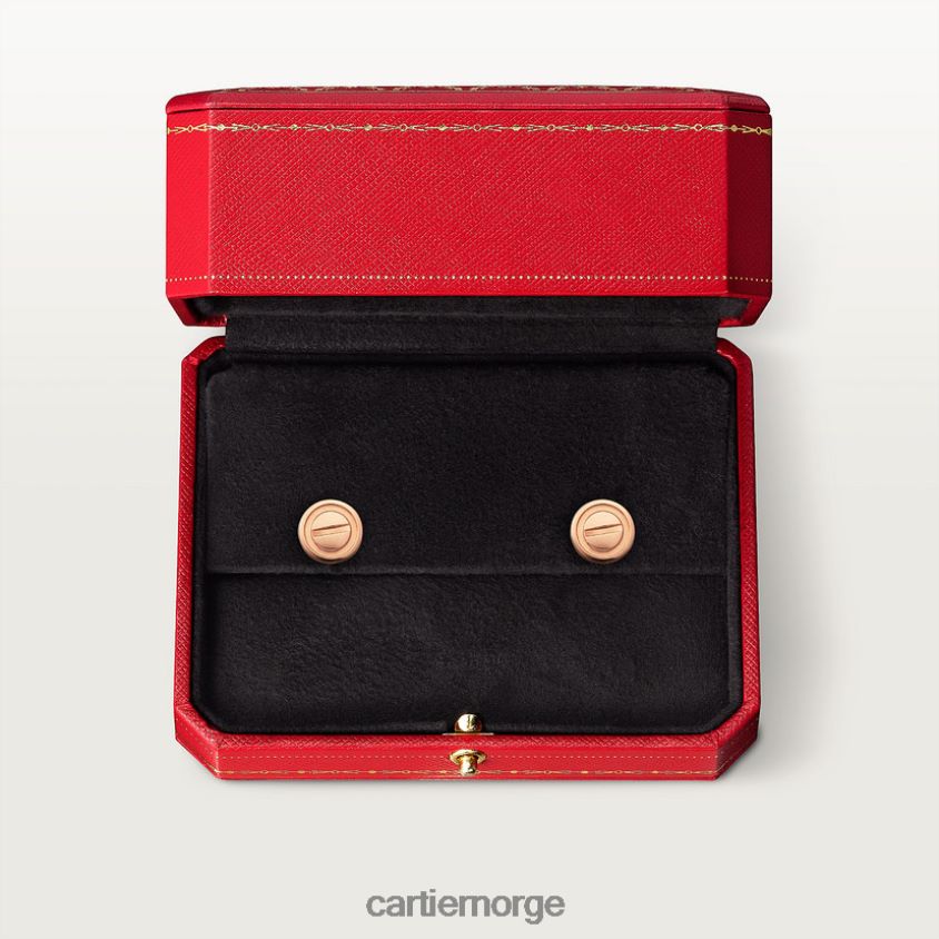 smykker Cartier elsker øredobber Rose gull F4466N770