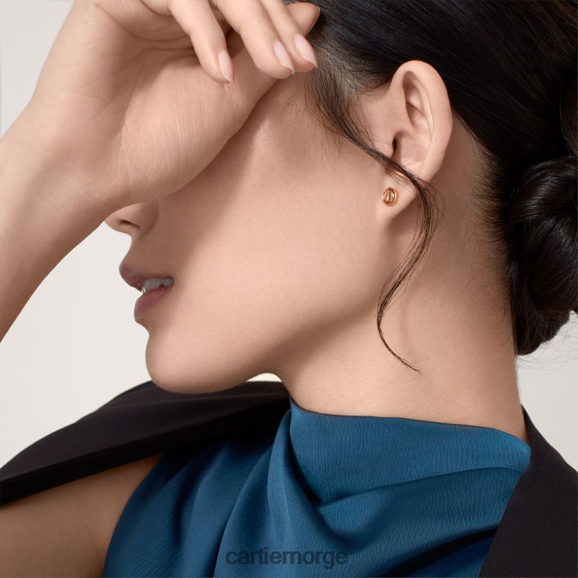 smykker Cartier elsker øredobber Rose gull F4466N770