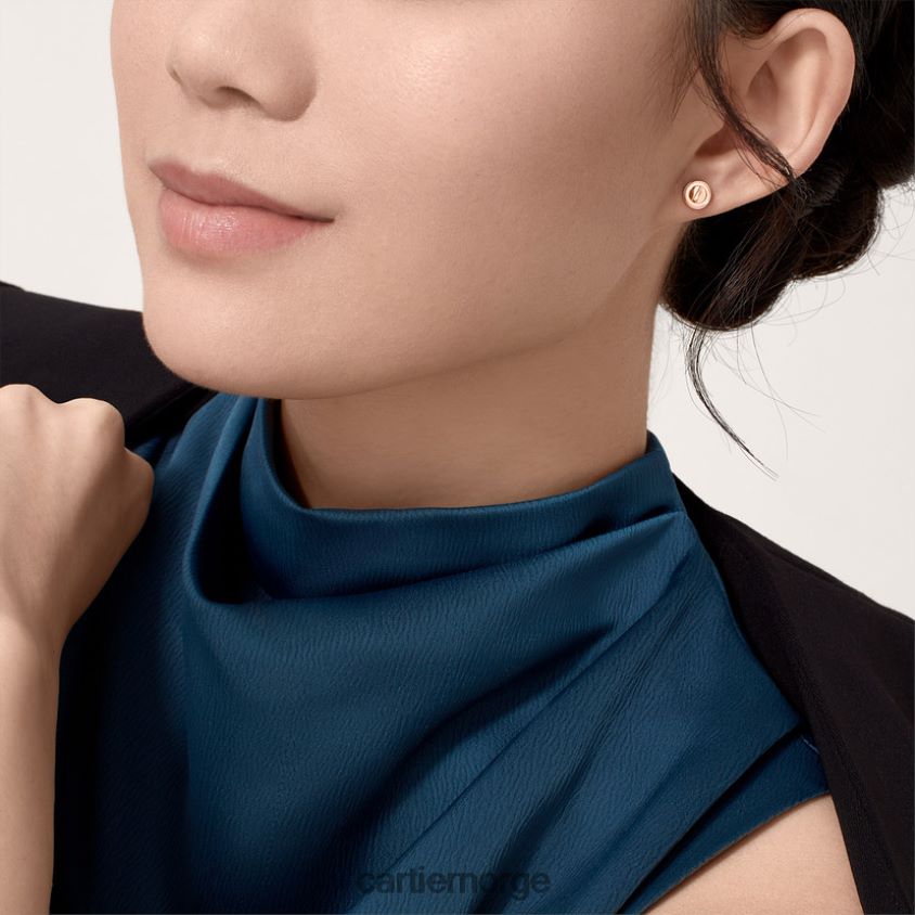 smykker Cartier elsker øredobber Rose gull F4466N770