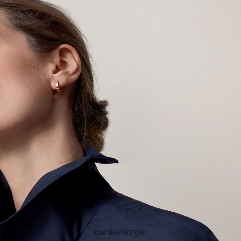 smykker Cartier elsker øredobber gult gull F4466N760
