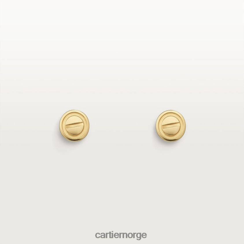 smykker Cartier elsker øredobber gult gull F4466N763