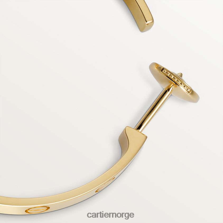 smykker Cartier elsker øredobber gult gull F4466N772