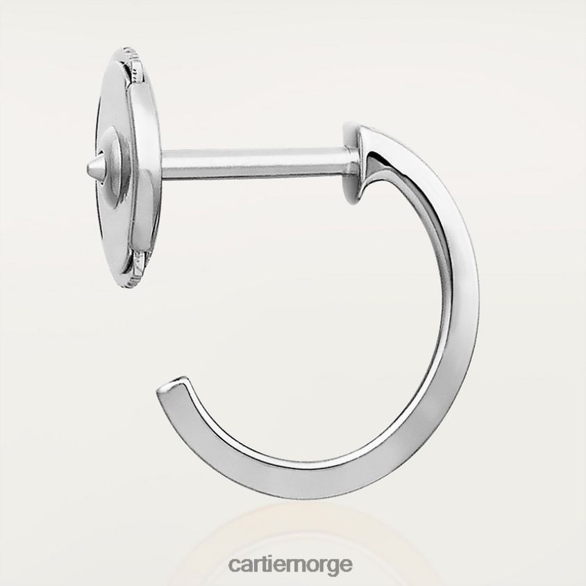 smykker Cartier elsker øredobber hvitt gull F4466N758