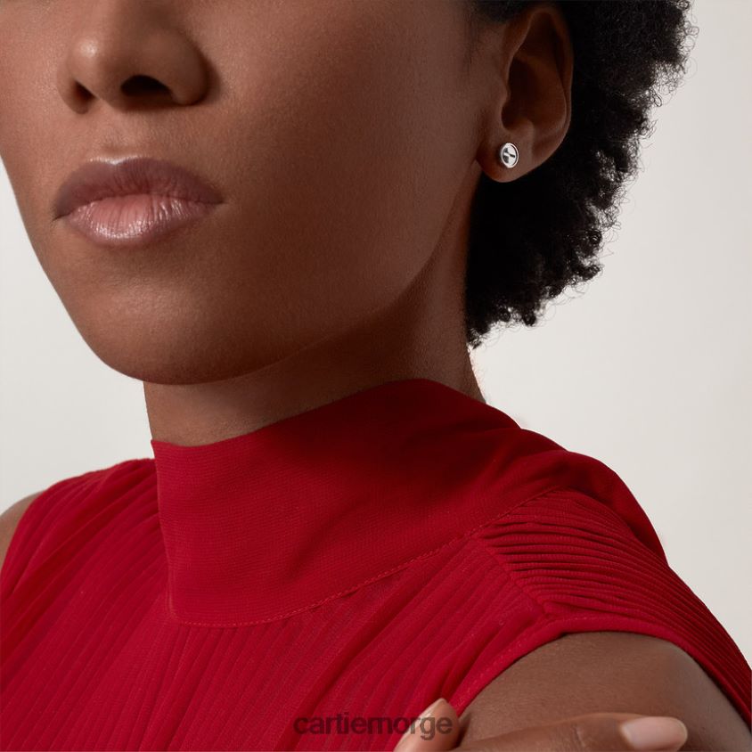 smykker Cartier elsker øredobber hvitt gull F4466N764