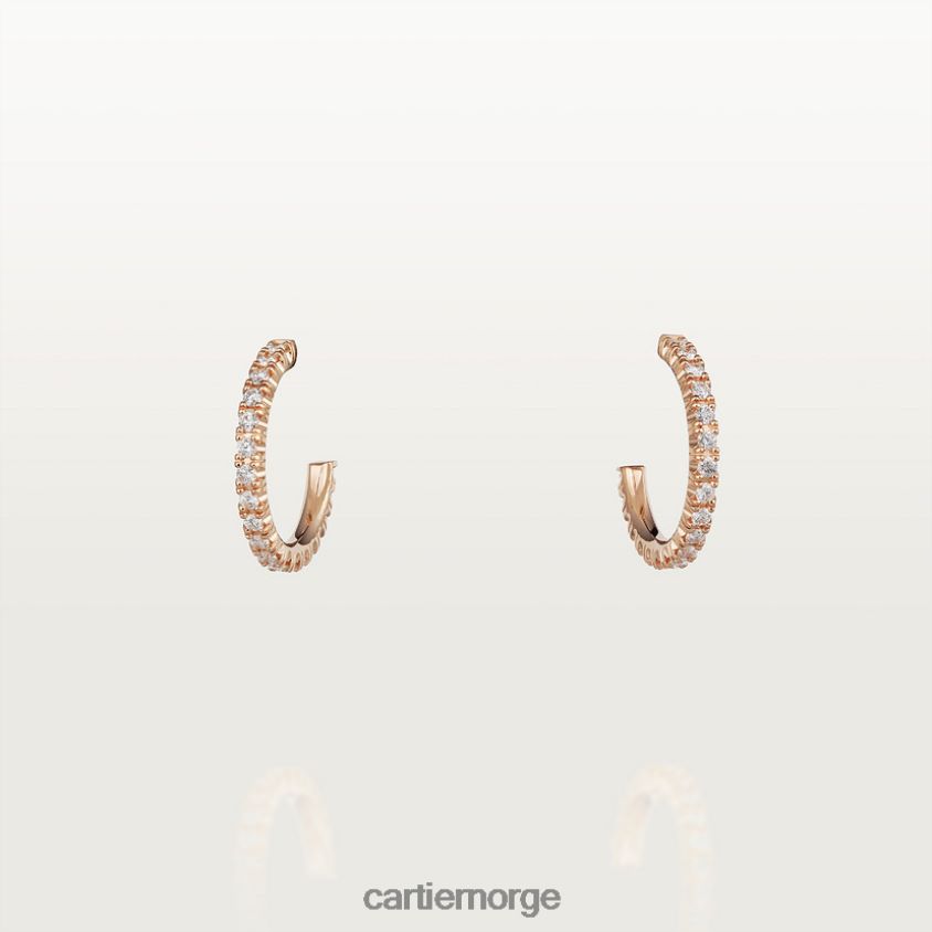 smykker Cartier etincelle øredobber Rose gull F4466N665