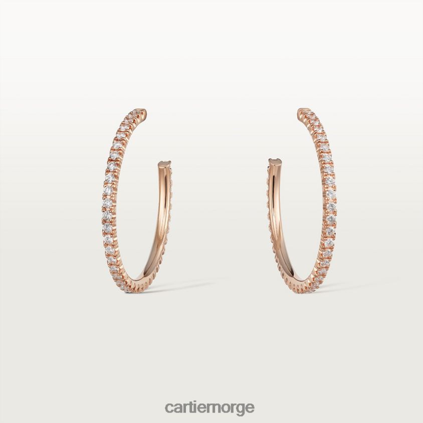 smykker Cartier etincelle øredobber Rose gull F4466N667