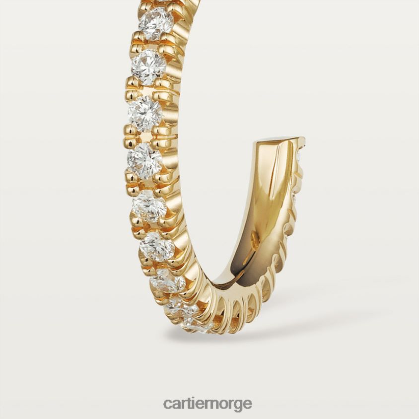 smykker Cartier etincelle øredobber gult gull F4466N664