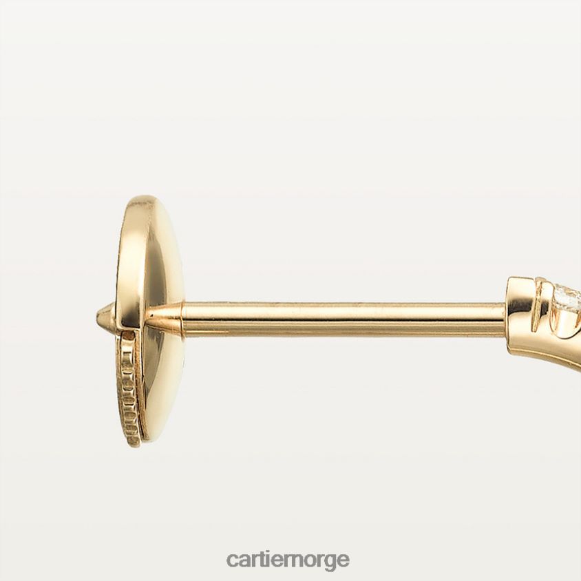 smykker Cartier etincelle øredobber gult gull F4466N664