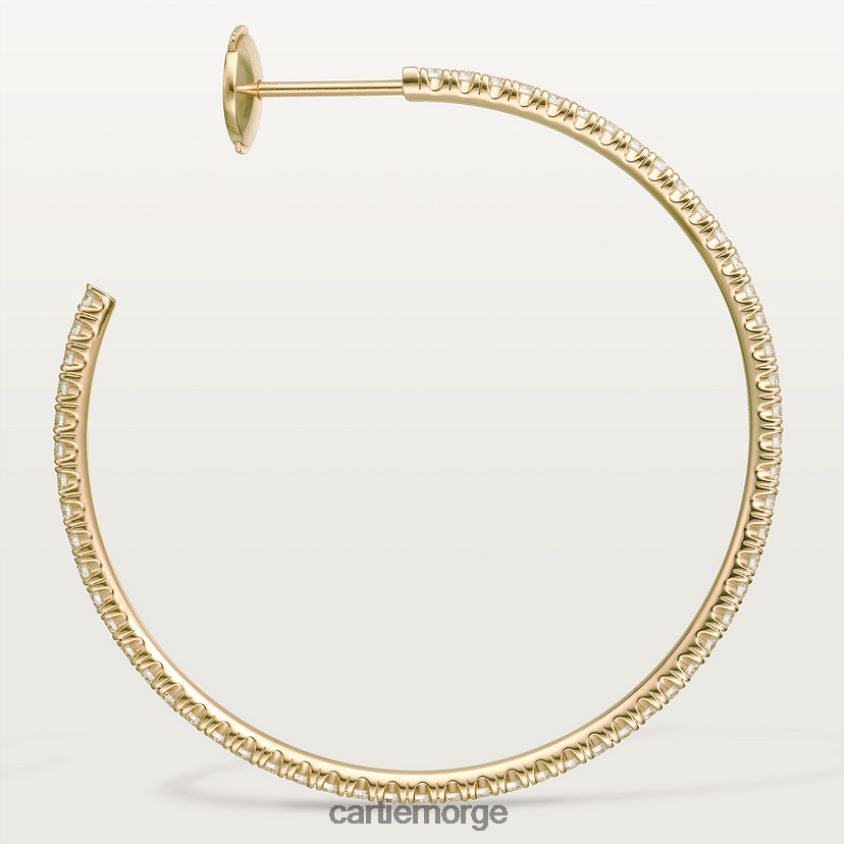 smykker Cartier etincelle øredobber gult gull F4466N673