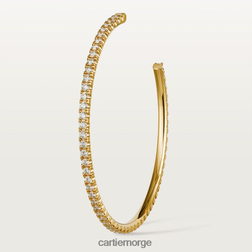 smykker Cartier etincelle øredobber gult gull F4466N673