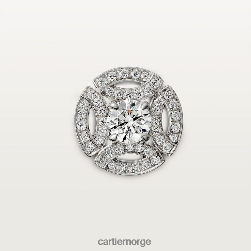 smykker Cartier galanterie øredobber stilig F4466N682
