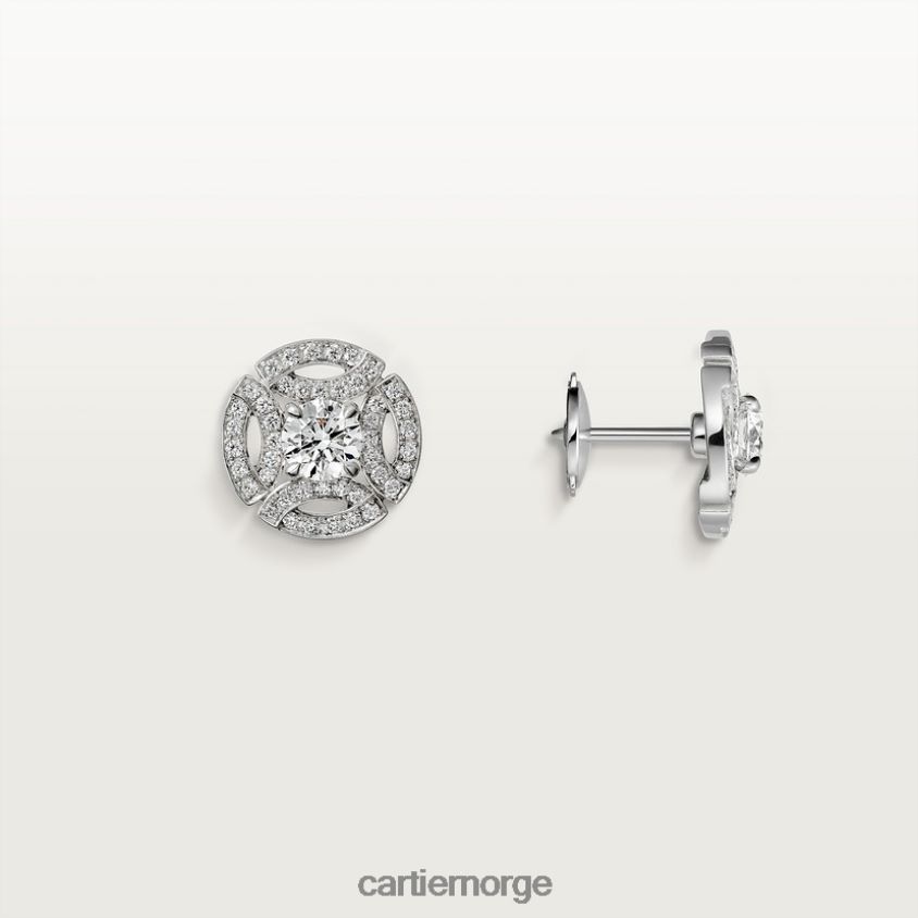 smykker Cartier galanterie øredobber stilig F4466N682