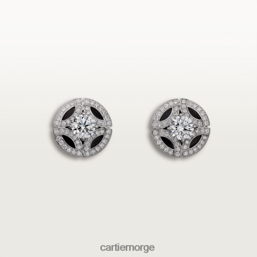 smykker Cartier galanterie øredobber stilig F4466N684