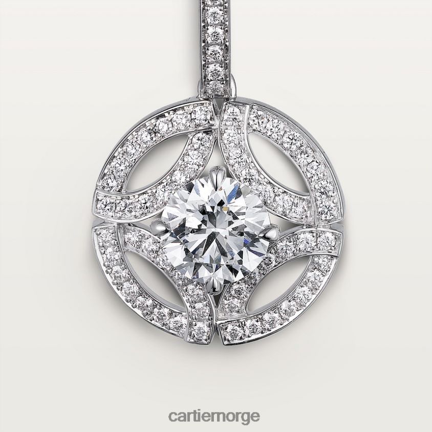 smykker Cartier galanterie øredobber stilig F4466N686