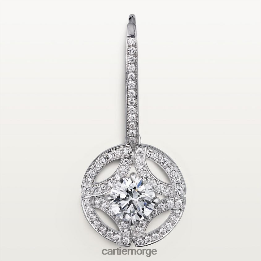 smykker Cartier galanterie øredobber stilig F4466N686