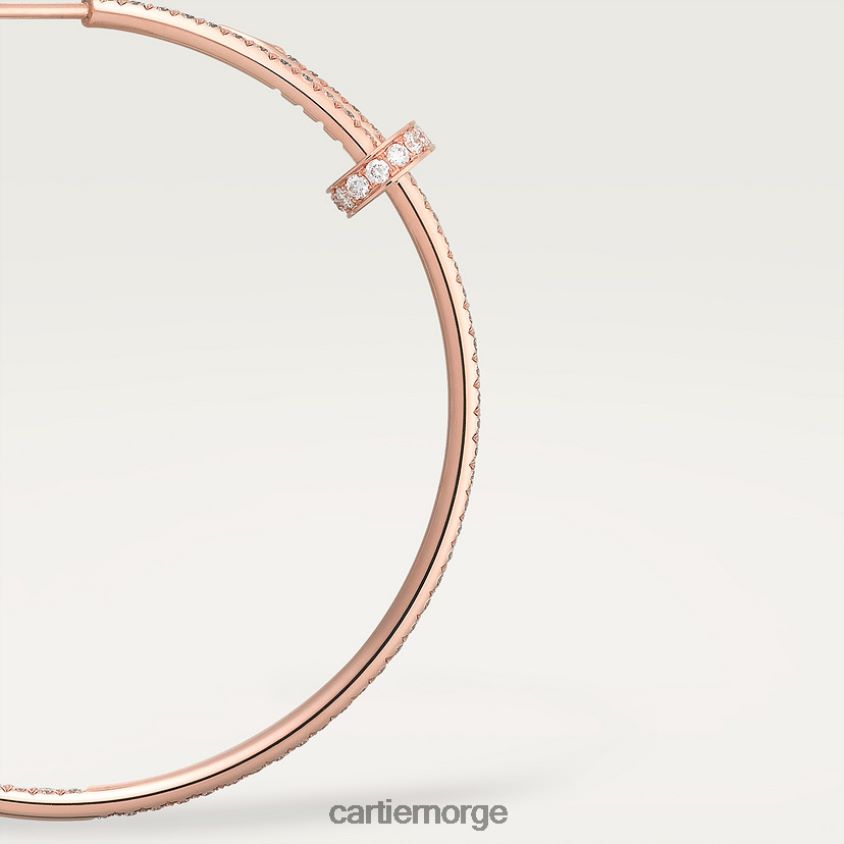 smykker Cartier juste un clou øredobber Rose gull F4466N619