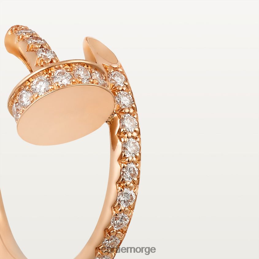 smykker Cartier juste un clou øredobber Rose gull F4466N620