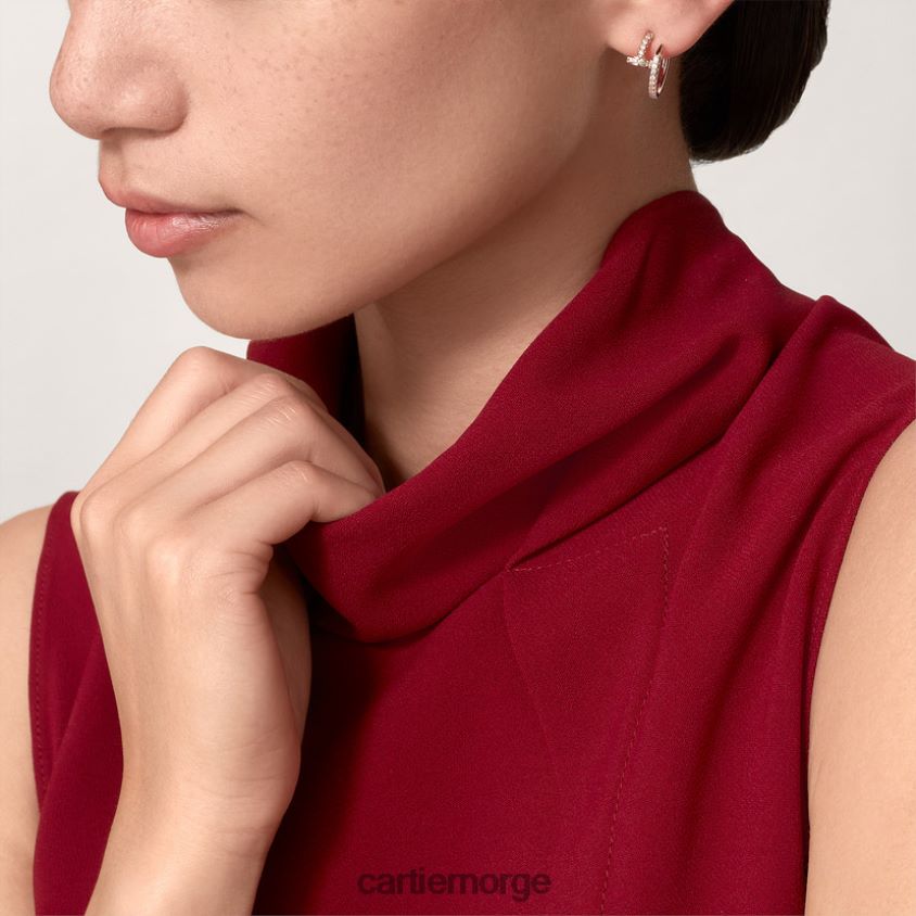 smykker Cartier juste un clou øredobber Rose gull F4466N620