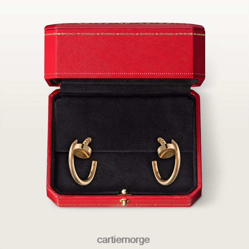 smykker Cartier juste un clou øredobber gult gull F4466N613