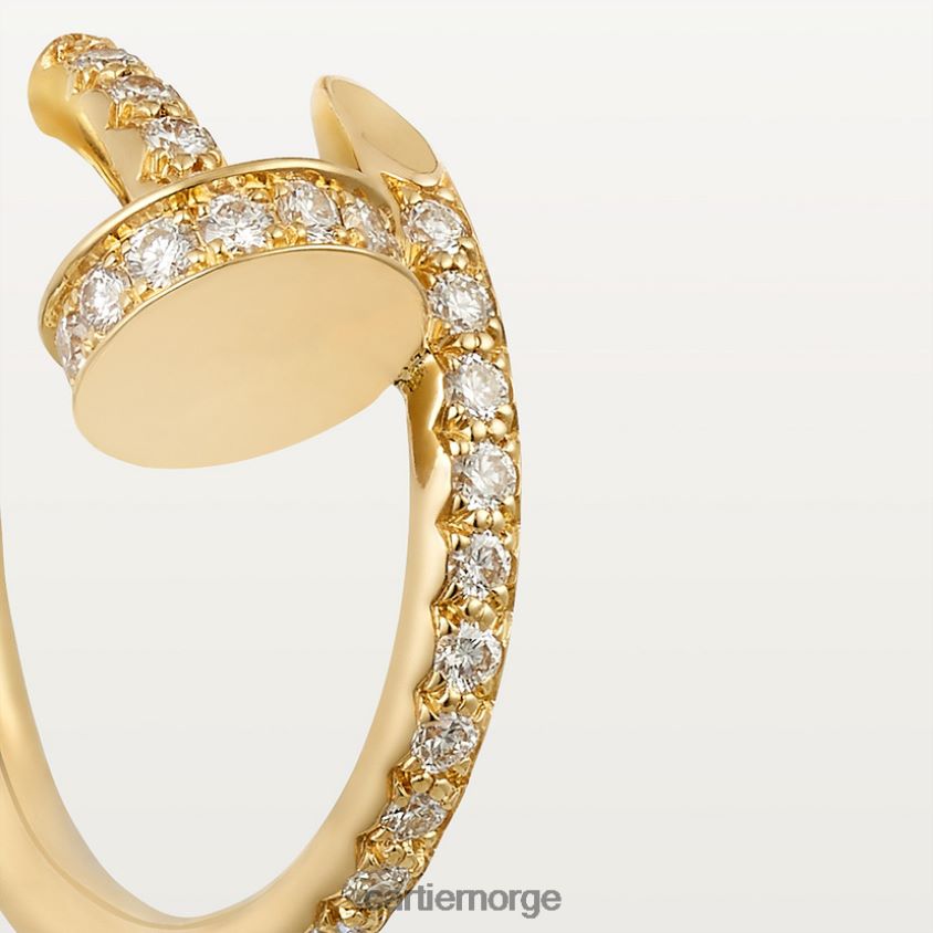 smykker Cartier juste un clou øredobber gult gull F4466N621