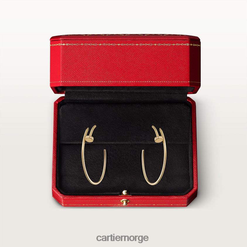 smykker Cartier juste un clou øredobber gult gull F4466N622