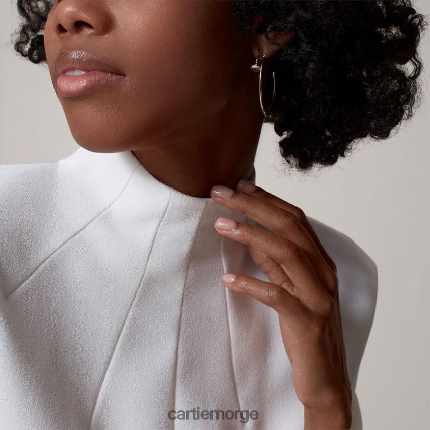 smykker Cartier juste un clou øredobber gult gull F4466N622