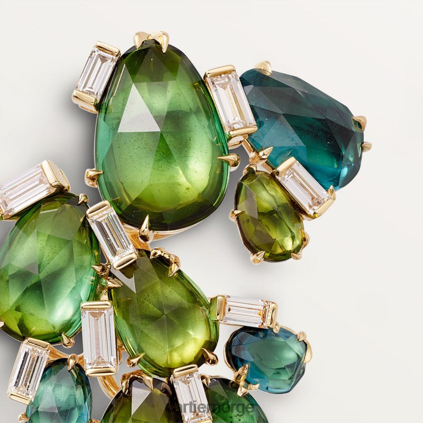 smykker Cartier kaktus øredobber stilig F4466N755