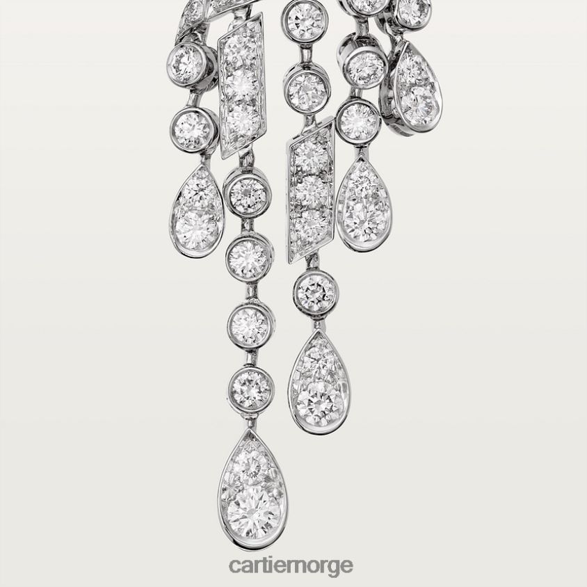 smykker Cartier panter øredobber stilig F4466N633