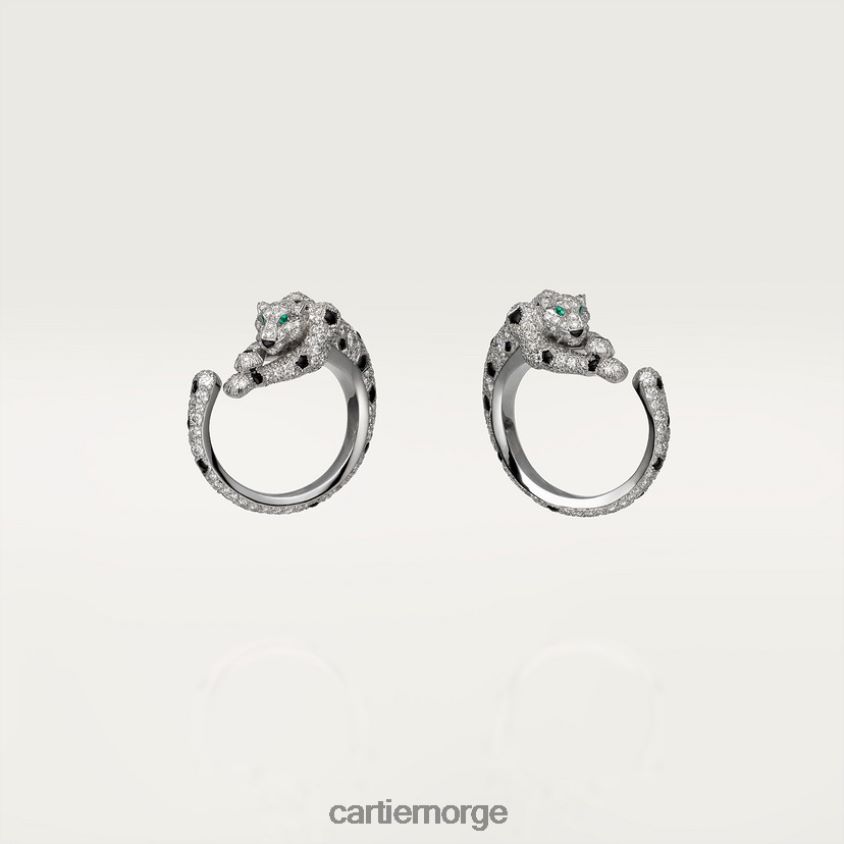 smykker Cartier panter øredobber stilig F4466N641