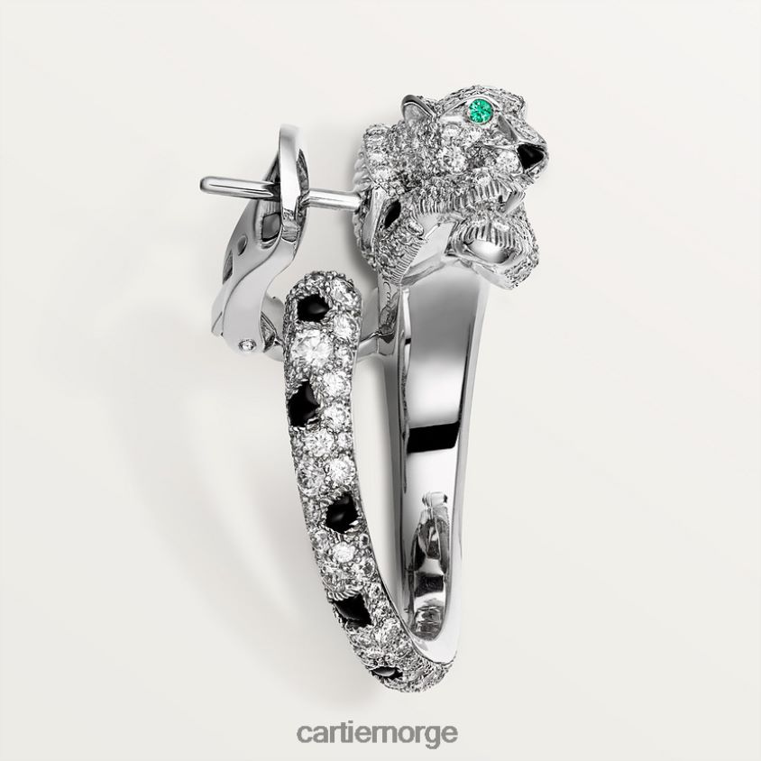 smykker Cartier panter øredobber stilig F4466N641