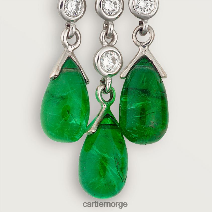 smykker Cartier panter øredobber stilig F4466N642