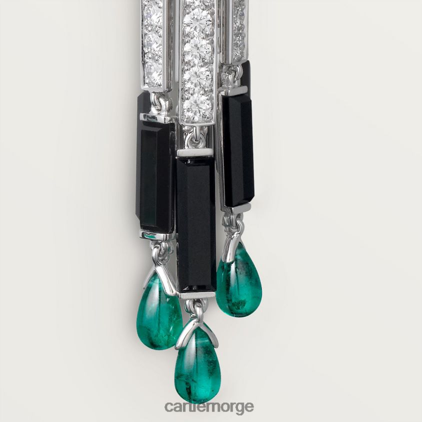 smykker Cartier panter øredobber stilig F4466N644