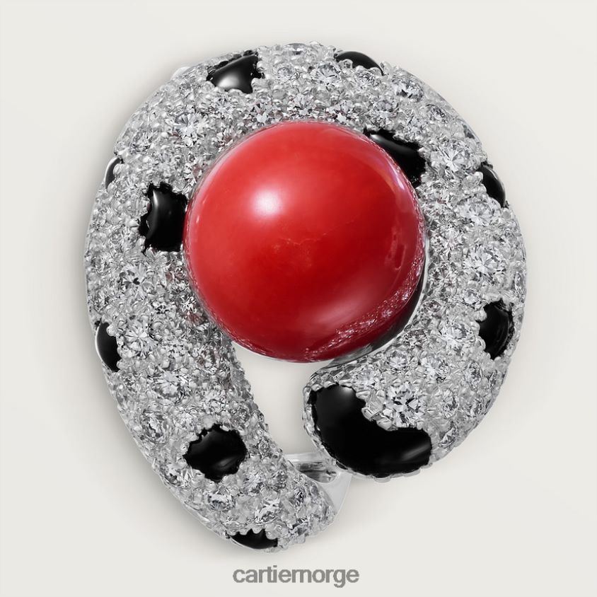 smykker Cartier panter øredobber stilig F4466N646