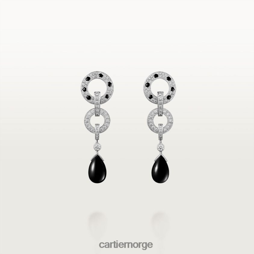 smykker Cartier panter øredobber stilig F4466N647