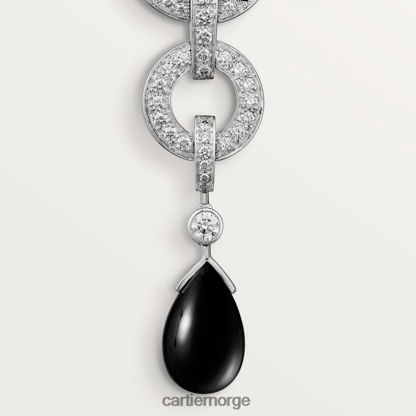 smykker Cartier panter øredobber stilig F4466N647