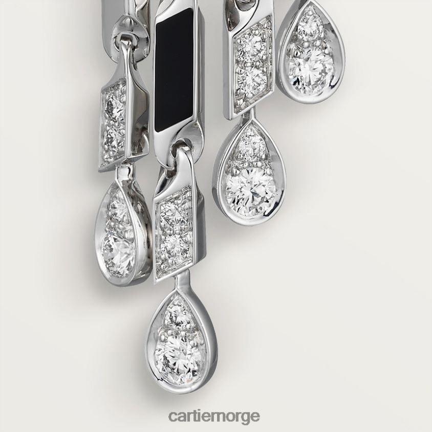 smykker Cartier panter øredobber stilig F4466N648