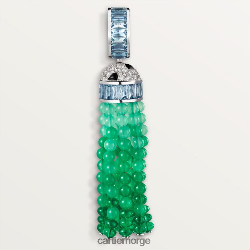 smykker Cartier panter øredobber stilig F4466N650