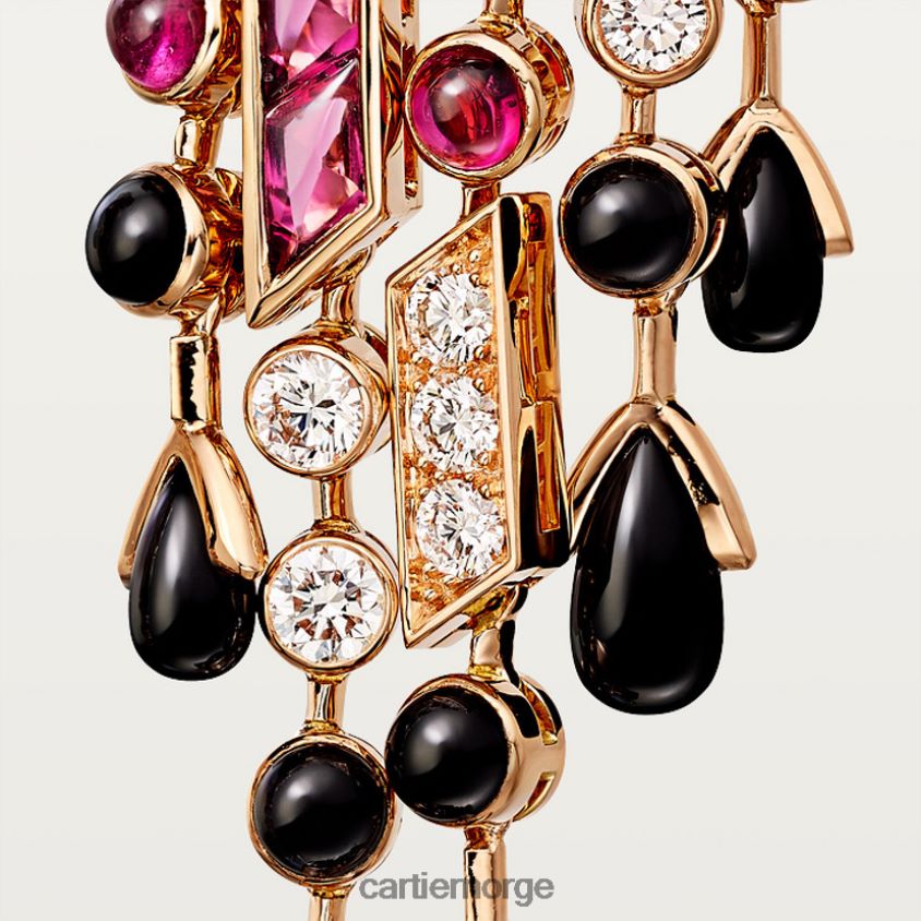 smykker Cartier panter øredobber stilig F4466N651