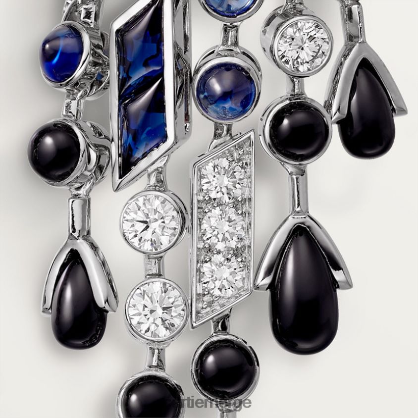 smykker Cartier panter øredobber stilig F4466N654