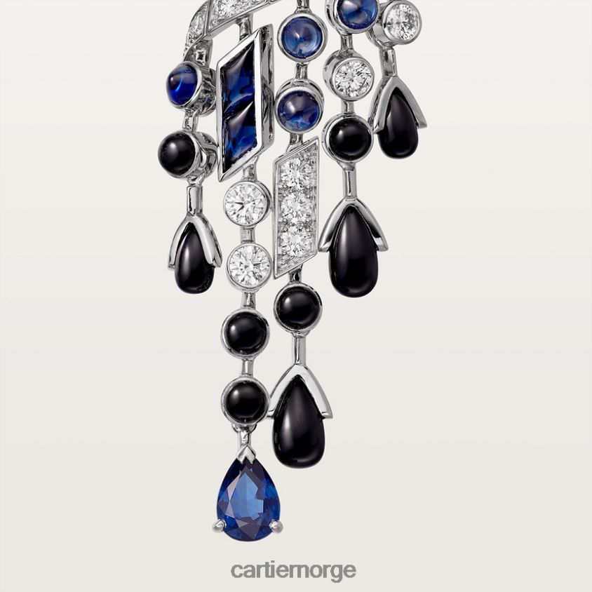 smykker Cartier panter øredobber stilig F4466N654