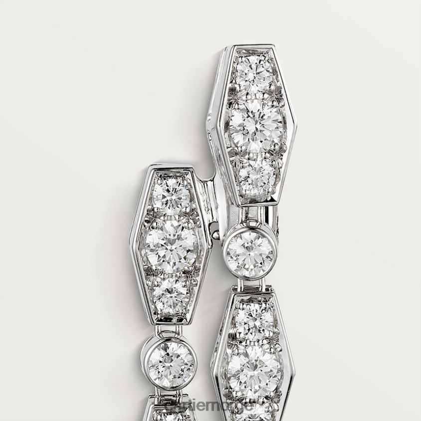 smykker Cartier pluie øredobber stilig F4466N688