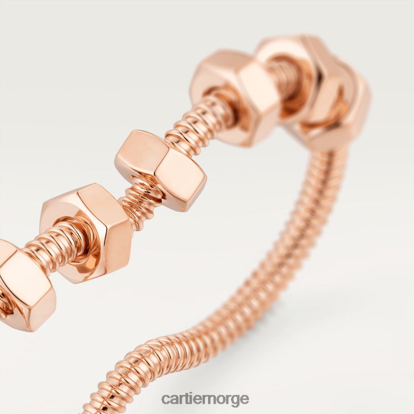 smykker Cartier ecrou ring Rose gull F4466N127