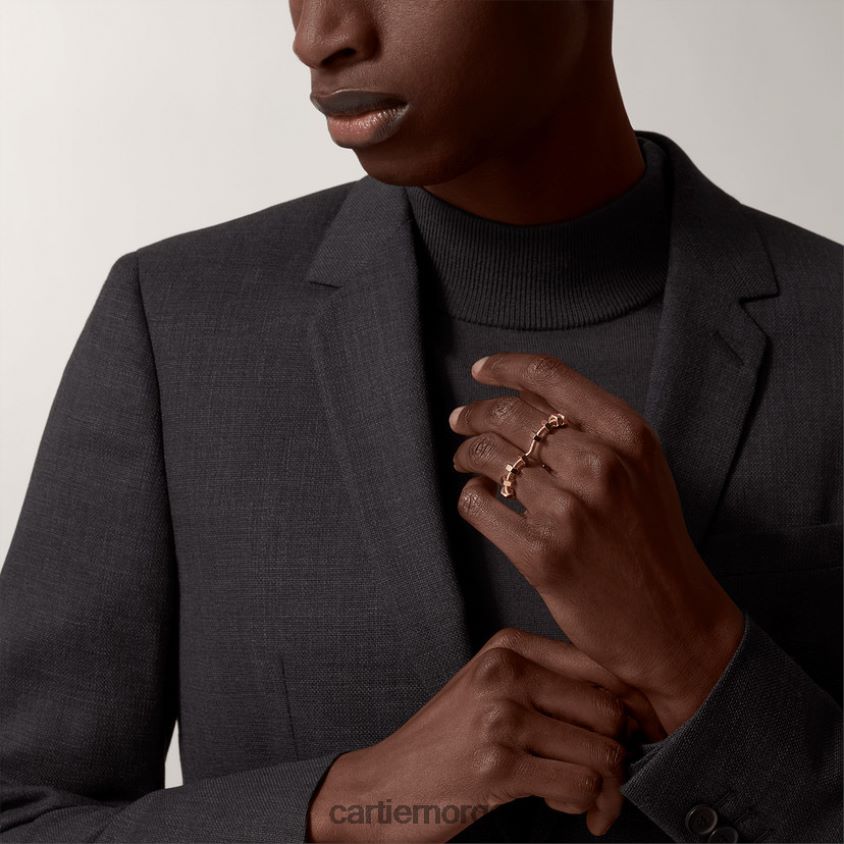 smykker Cartier ecrou ring Rose gull F4466N127