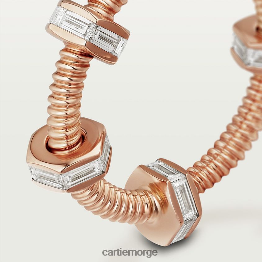 smykker Cartier ecrou ring Rose gull F4466N131