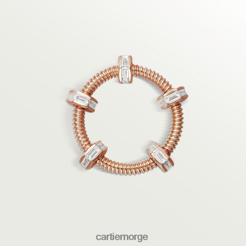 smykker Cartier ecrou ring Rose gull F4466N131