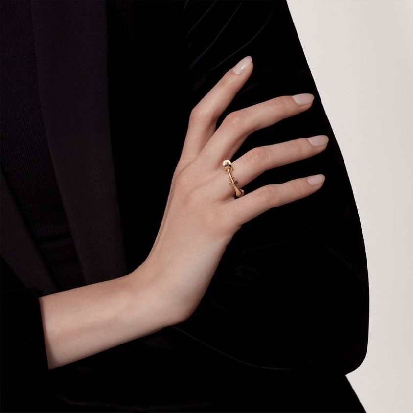 smykker Cartier ecrou ring gult gull F4466N128