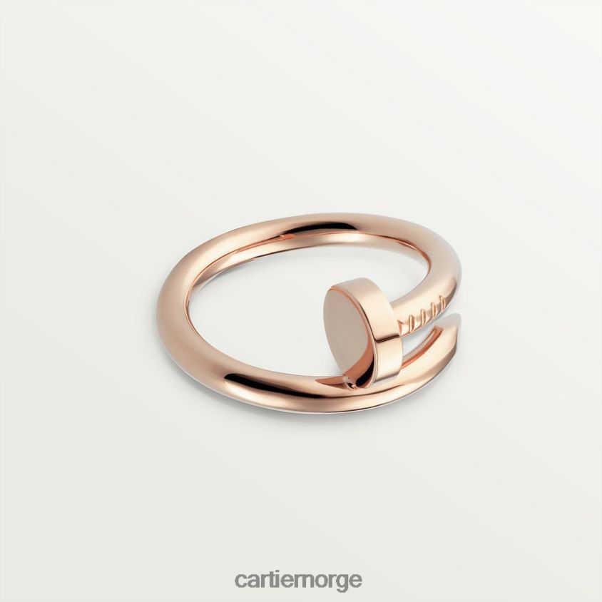 smykker Cartier juste un clou ring Rose gull F4466N36