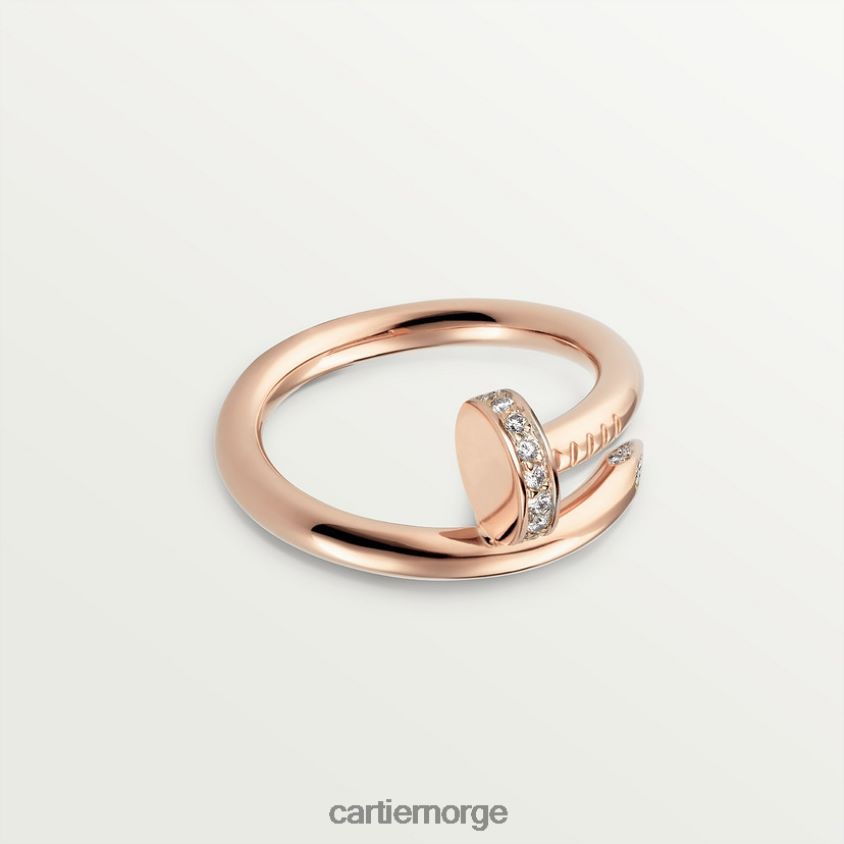 smykker Cartier juste un clou ring Rose gull F4466N39