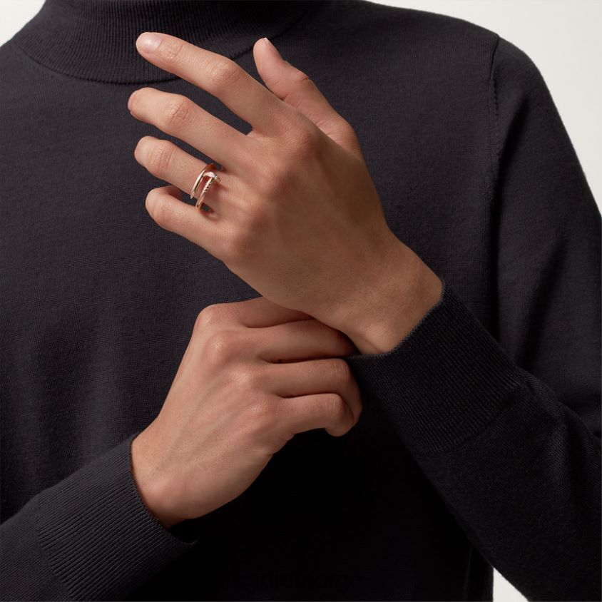 smykker Cartier juste un clou ring Rose gull F4466N39