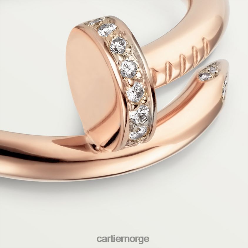 smykker Cartier juste un clou ring Rose gull F4466N39